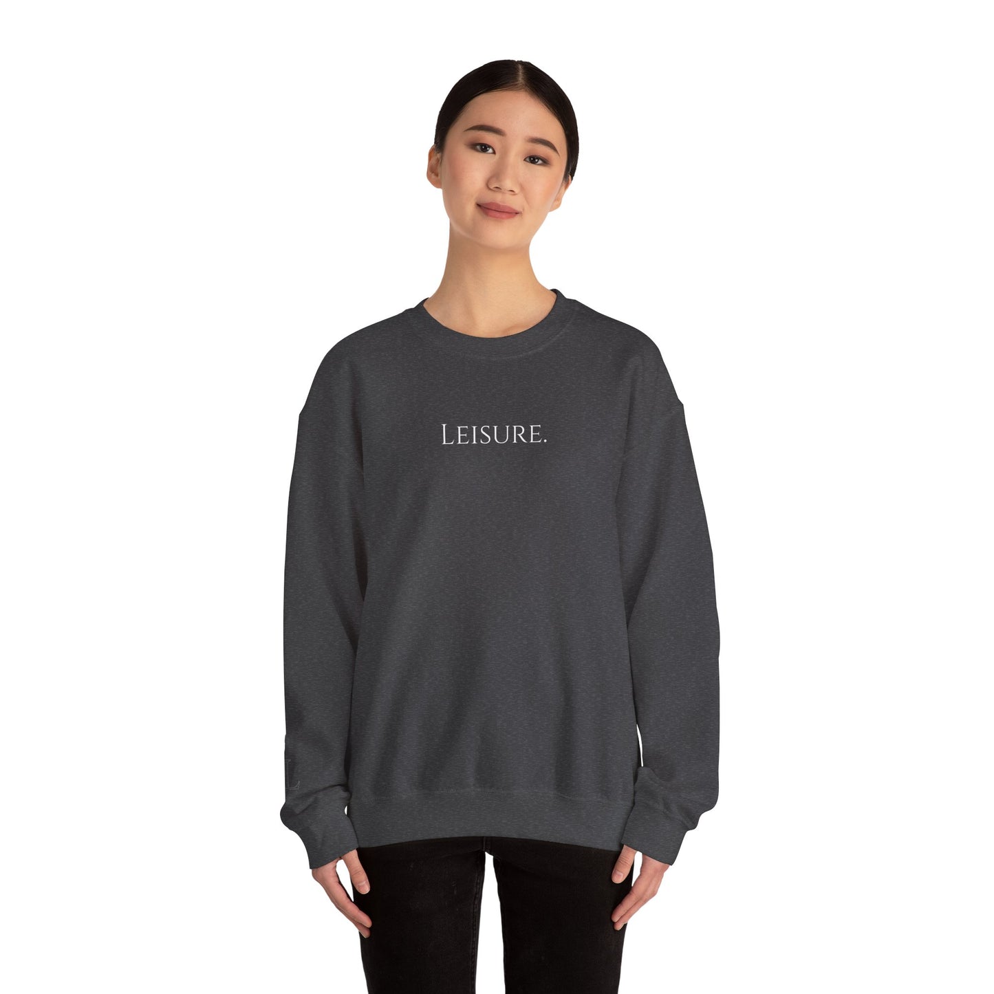 Leisure. Crewneck Sweatshirt — Minimal Relaxed Lifestyle Pullover
