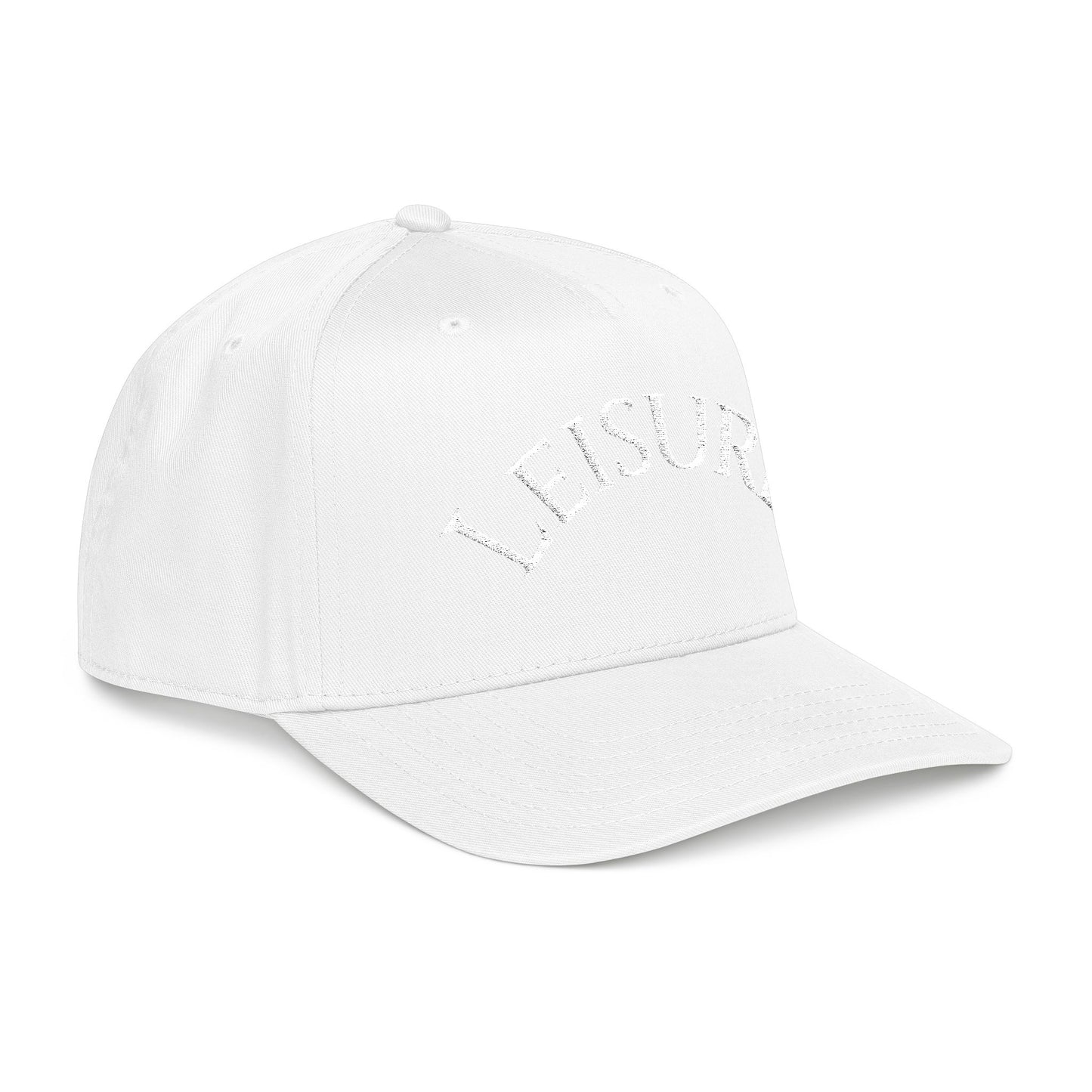 Leisure Embroidered Baseball Cap — Casual Everyday Mid-Profile Hat