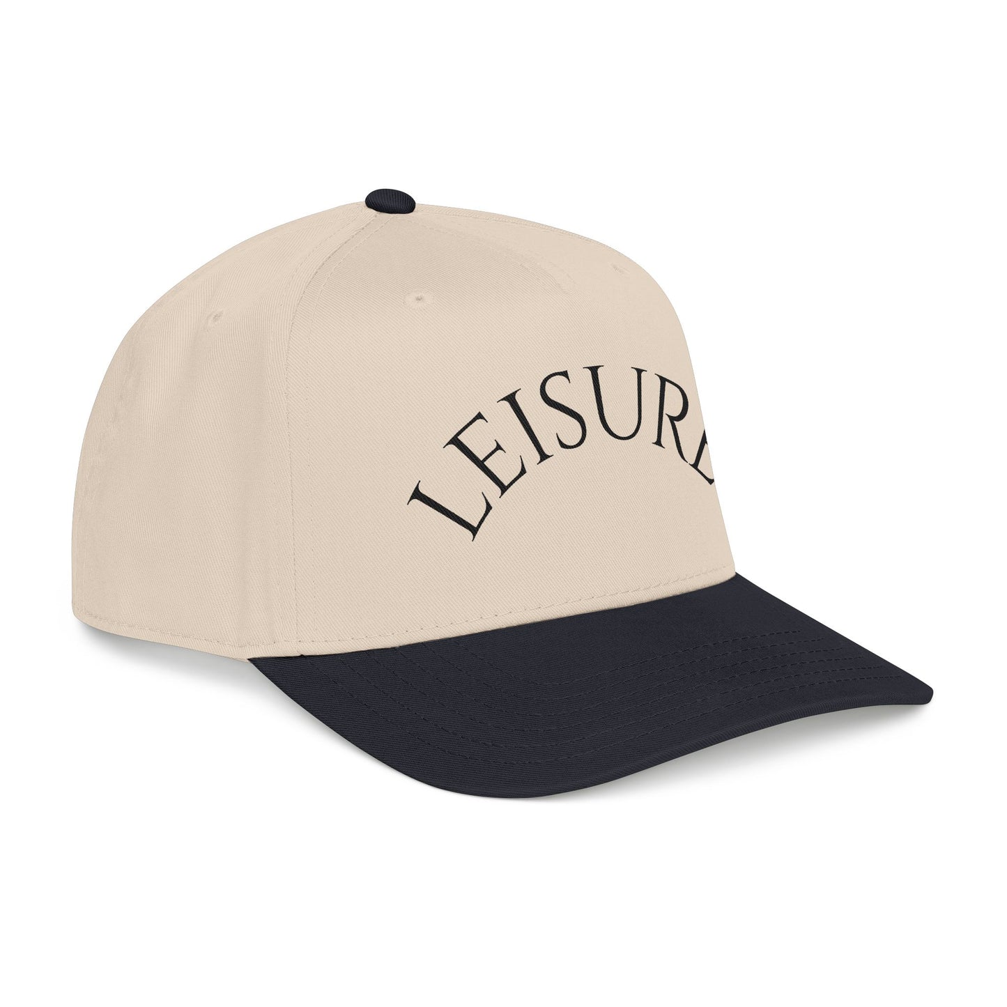 Leisure Embroidered Baseball Cap — Casual Everyday Mid-Profile Hat