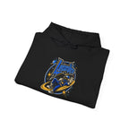 Space Racer Hoodie – "Let's Blast Off" Retro Rocket Sweatshirt