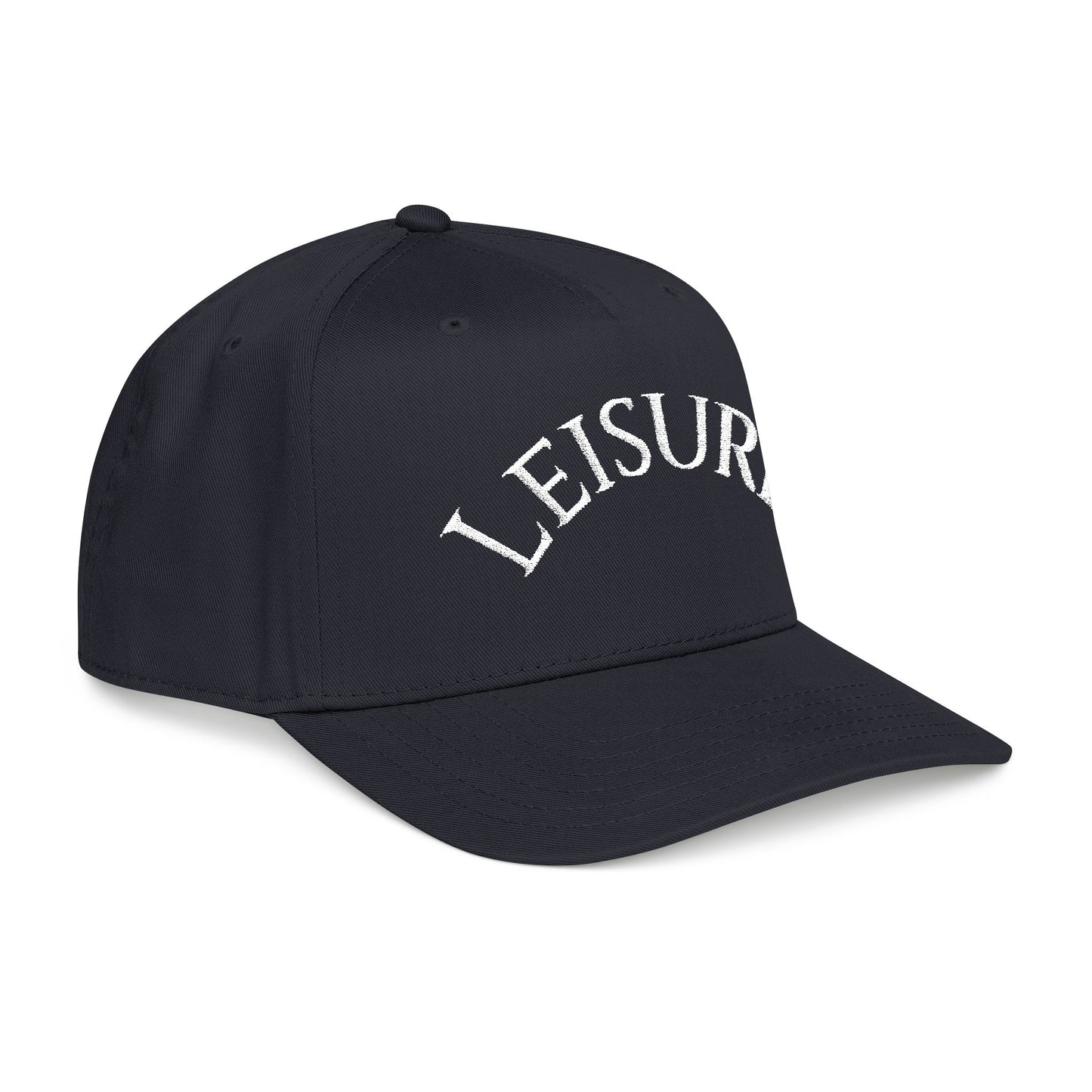 Leisure Embroidered Baseball Cap — Casual Everyday Mid-Profile Hat