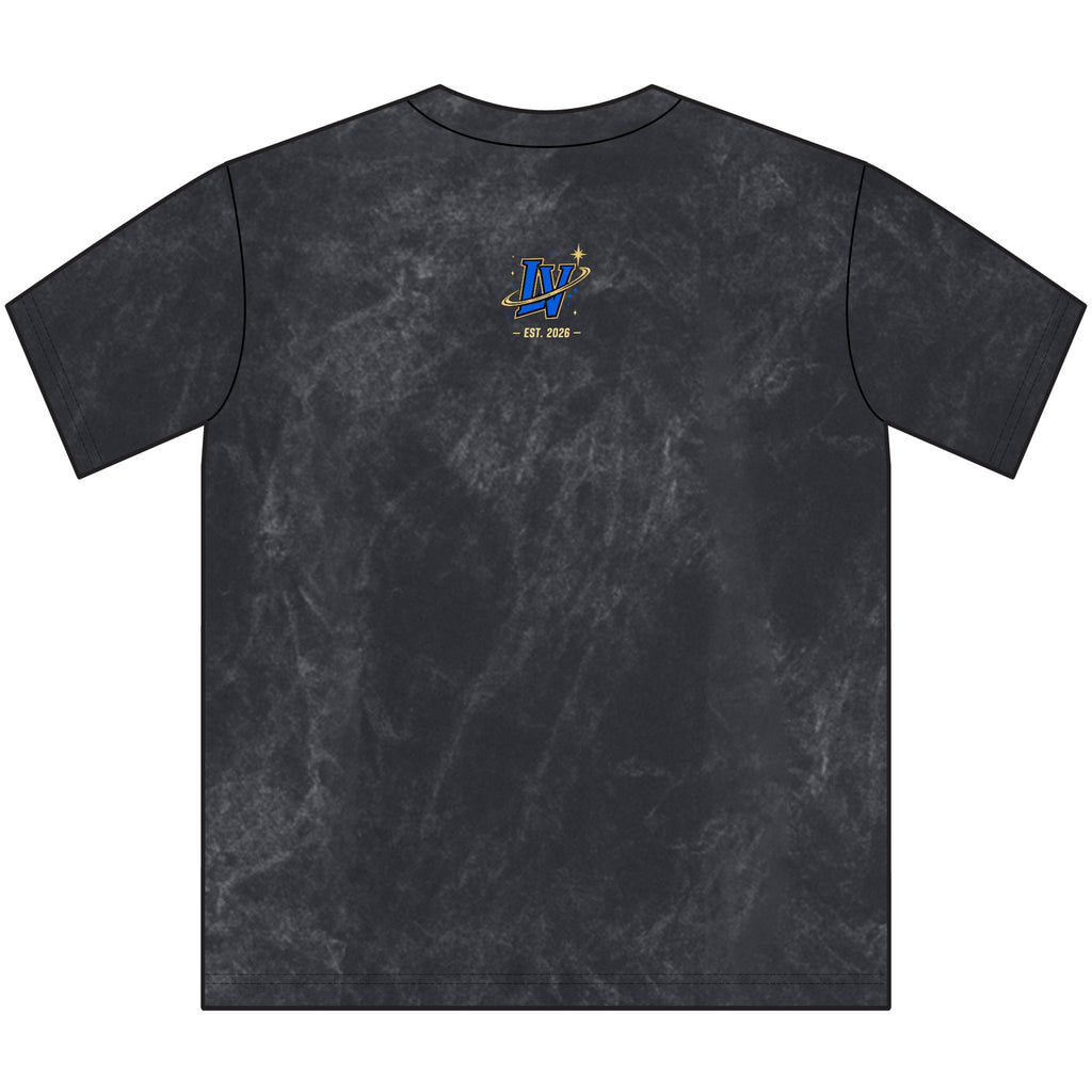Vintage Crewneck Tee — 'Leisure Level' Retro Astronaut Graphic T‑Shirt