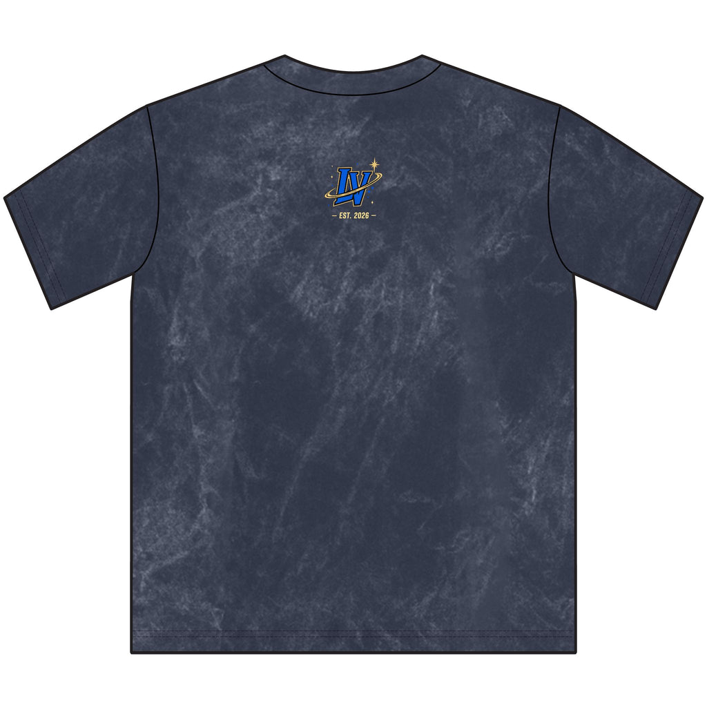 Vintage Crewneck Tee — 'Leisure Level' Retro Astronaut Graphic T‑Shirt
