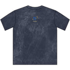 Vintage Crewneck Tee — 'Leisure Level' Retro Astronaut Graphic T‑Shirt
