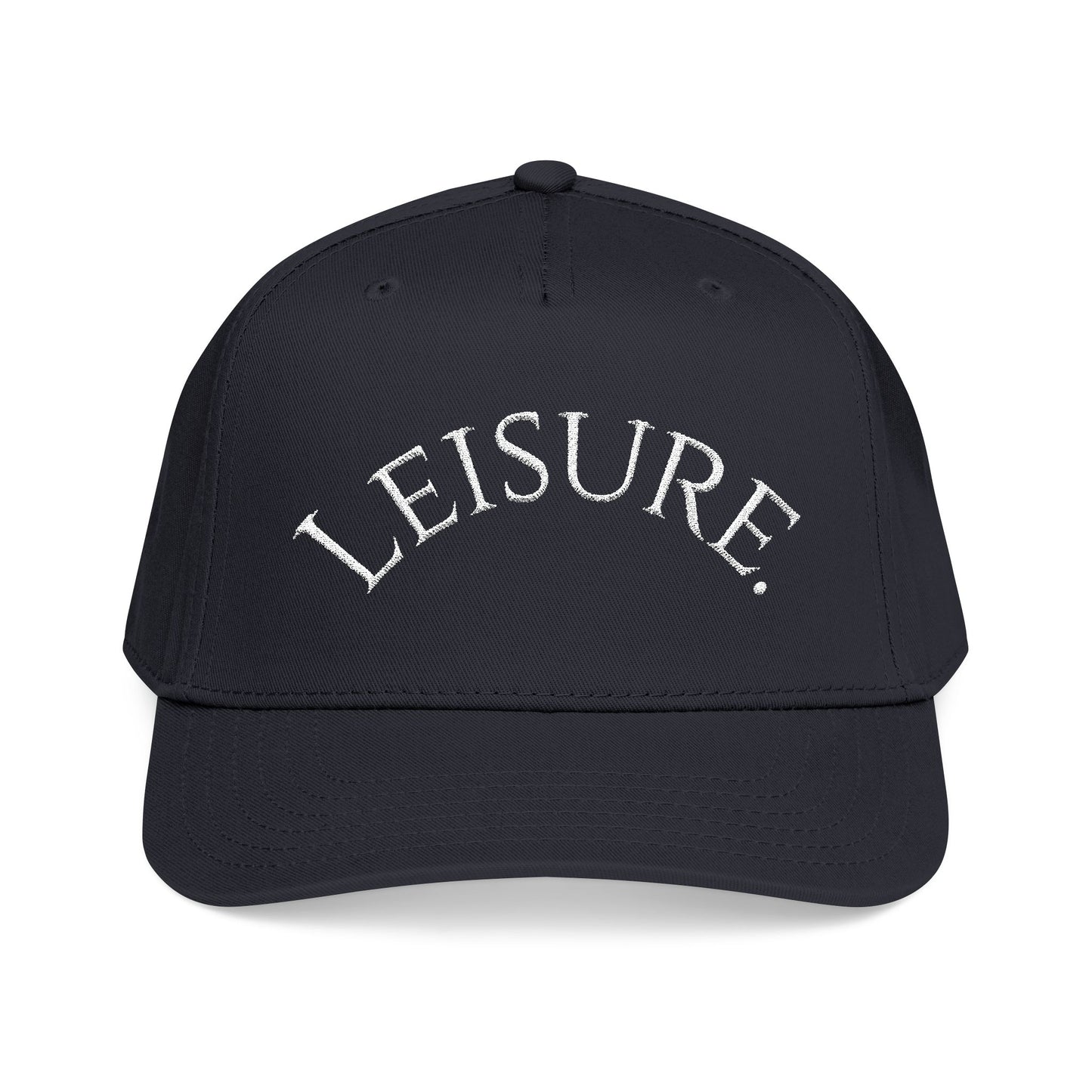 Leisure Embroidered Baseball Cap — Casual Everyday Mid-Profile Hat