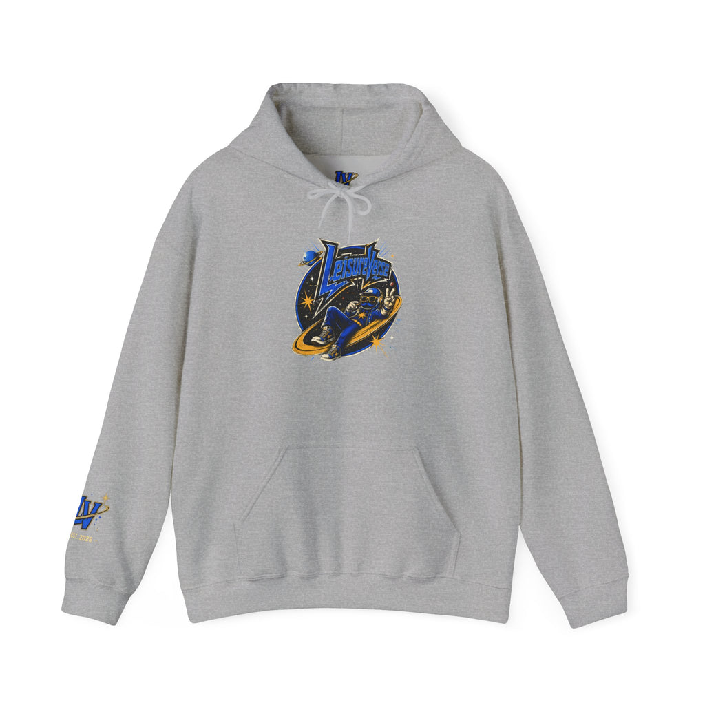 Space Racer Hoodie – "Let's Blast Off" Retro Rocket Sweatshirt