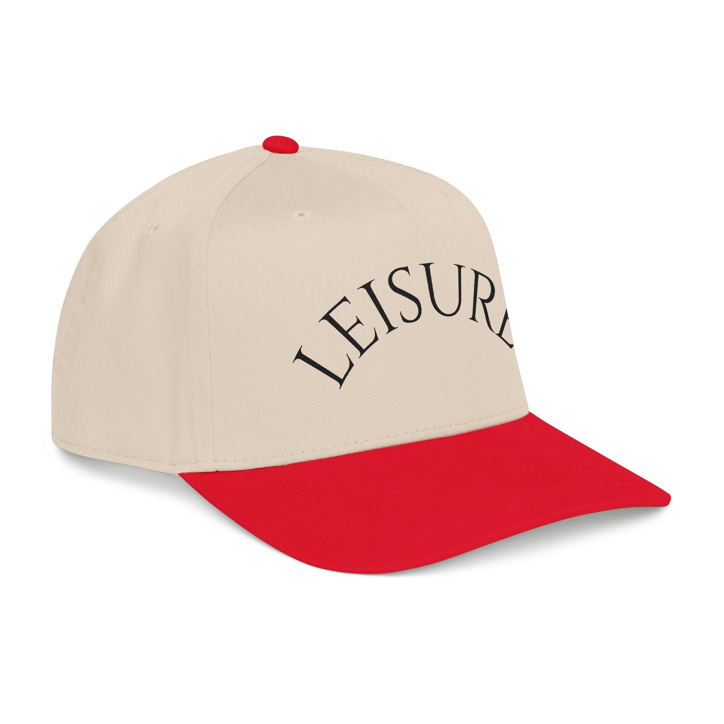 Leisure Embroidered Baseball Cap — Casual Everyday Mid-Profile Hat