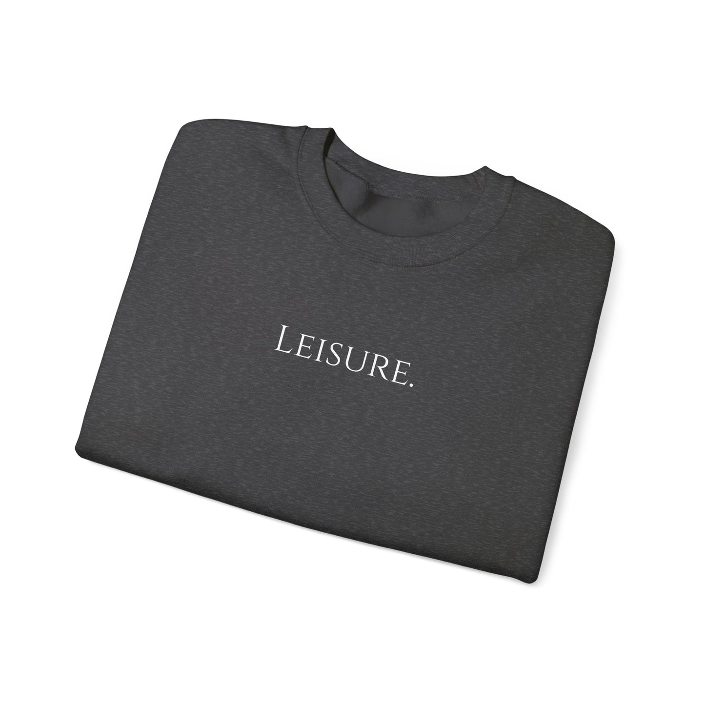 Leisure. Crewneck Sweatshirt — Minimal Relaxed Lifestyle Pullover