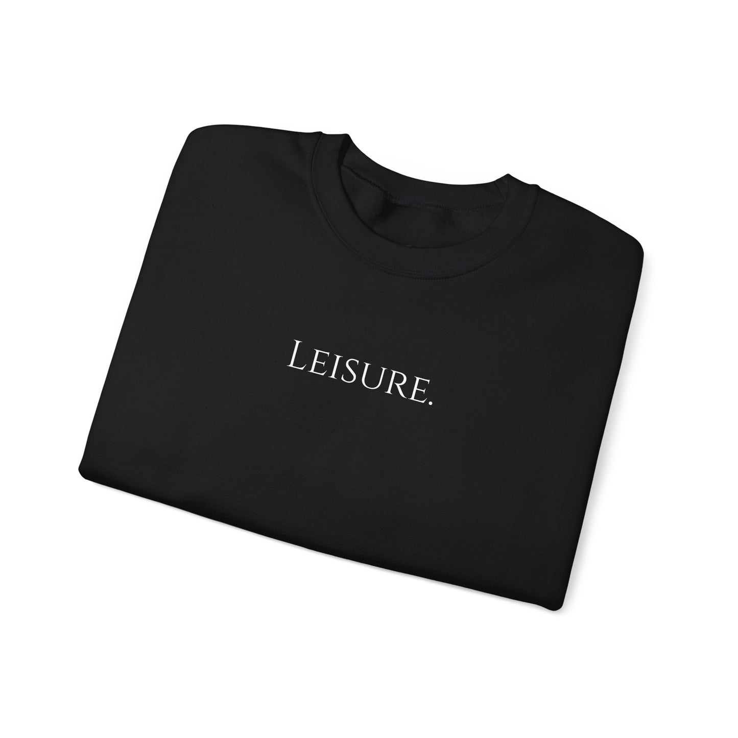 Leisure. Crewneck Sweatshirt — Minimal Relaxed Lifestyle Pullover