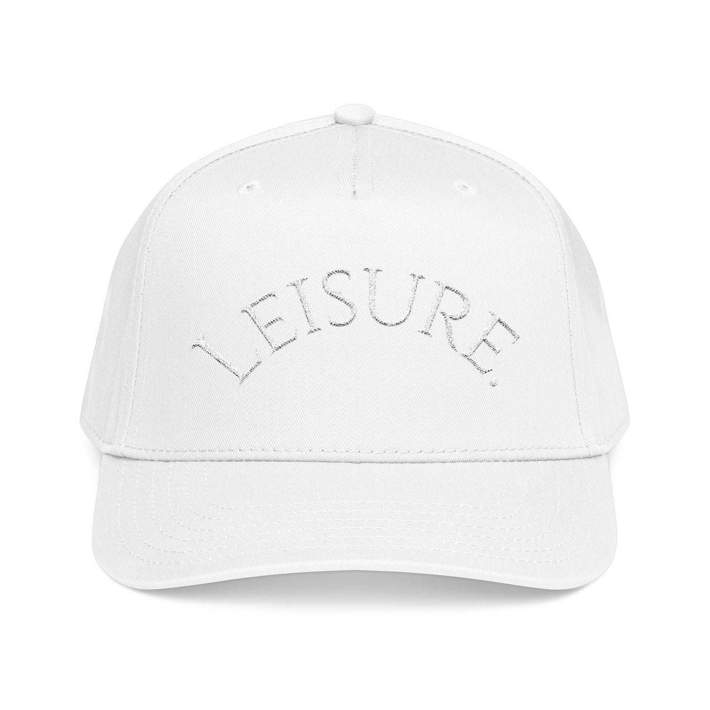 Leisure Embroidered Baseball Cap — Casual Everyday Mid-Profile Hat