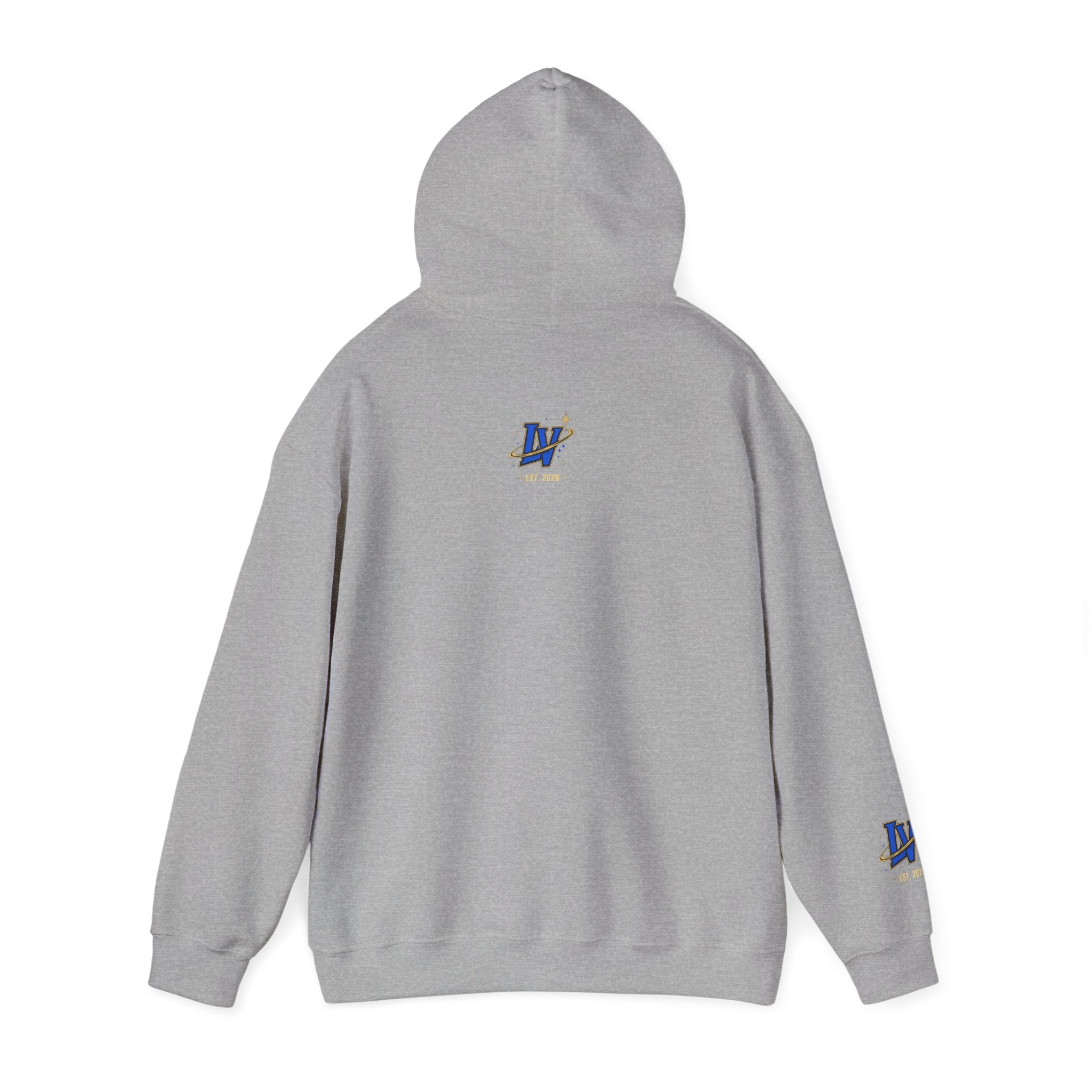 Space Racer Hoodie – "Let's Blast Off" Retro Rocket Sweatshirt