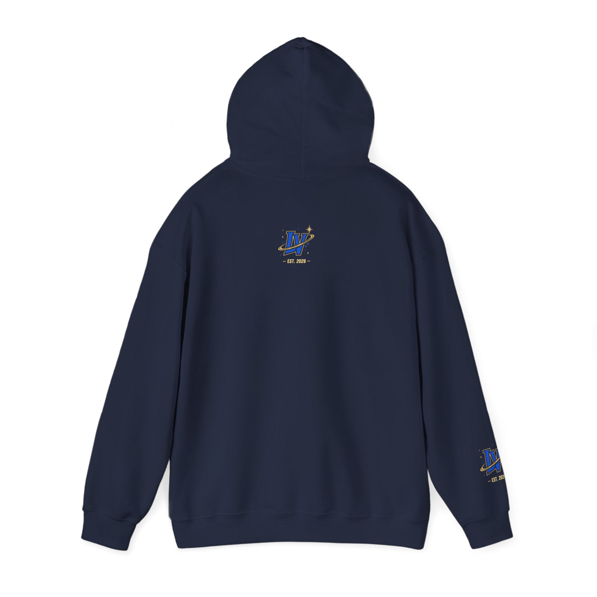 Space Racer Hoodie – "Let's Blast Off" Retro Rocket Sweatshirt