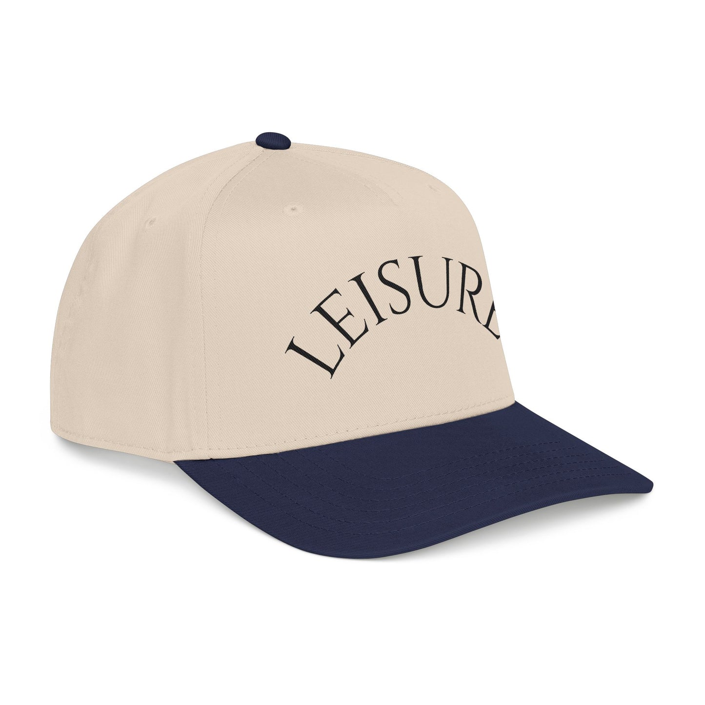 Leisure Embroidered Baseball Cap — Casual Everyday Mid-Profile Hat