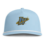 Sunwashed Rope Cap - Retro LV Planet Logo Baseball Hat