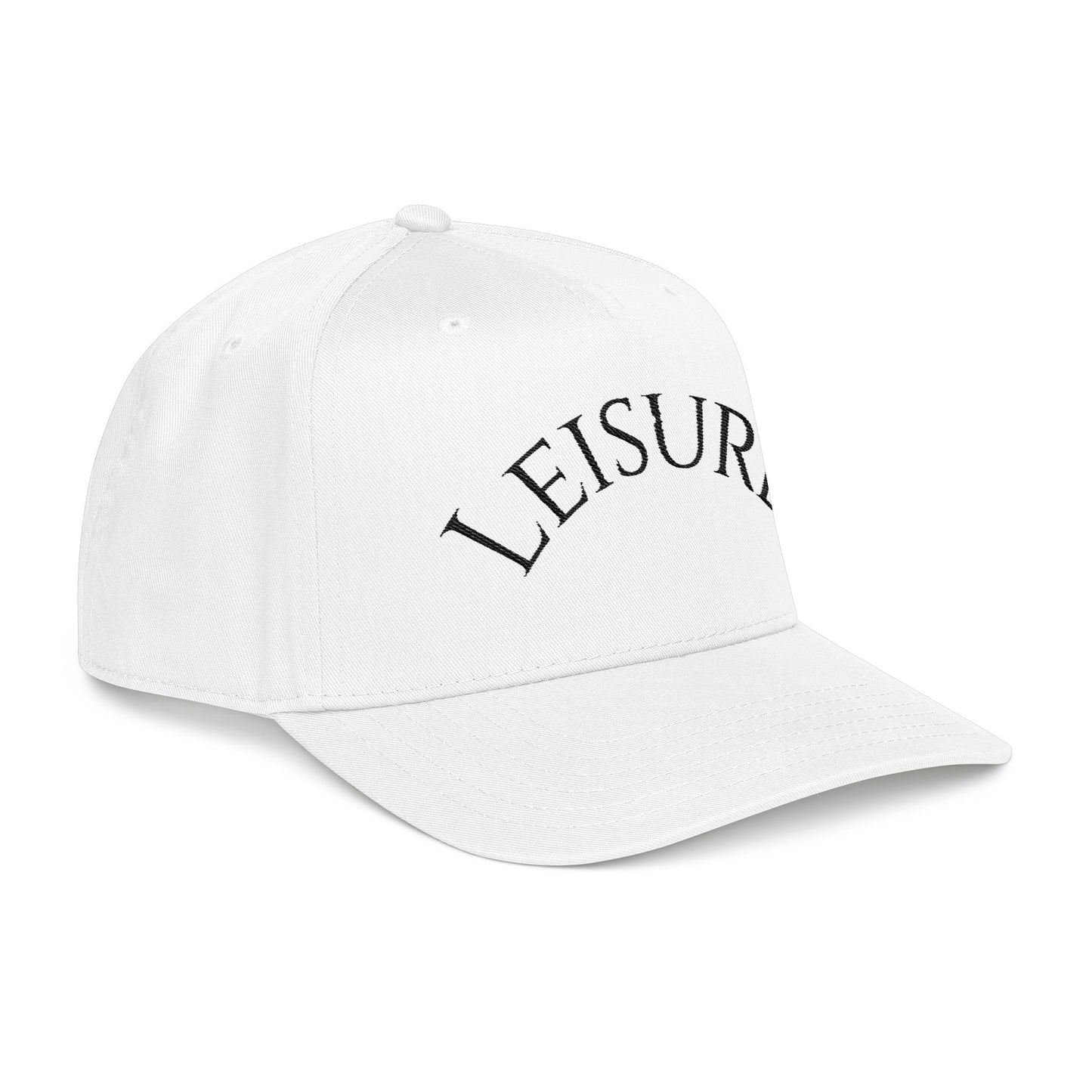 Leisure Embroidered Baseball Cap — Casual Everyday Mid-Profile Hat
