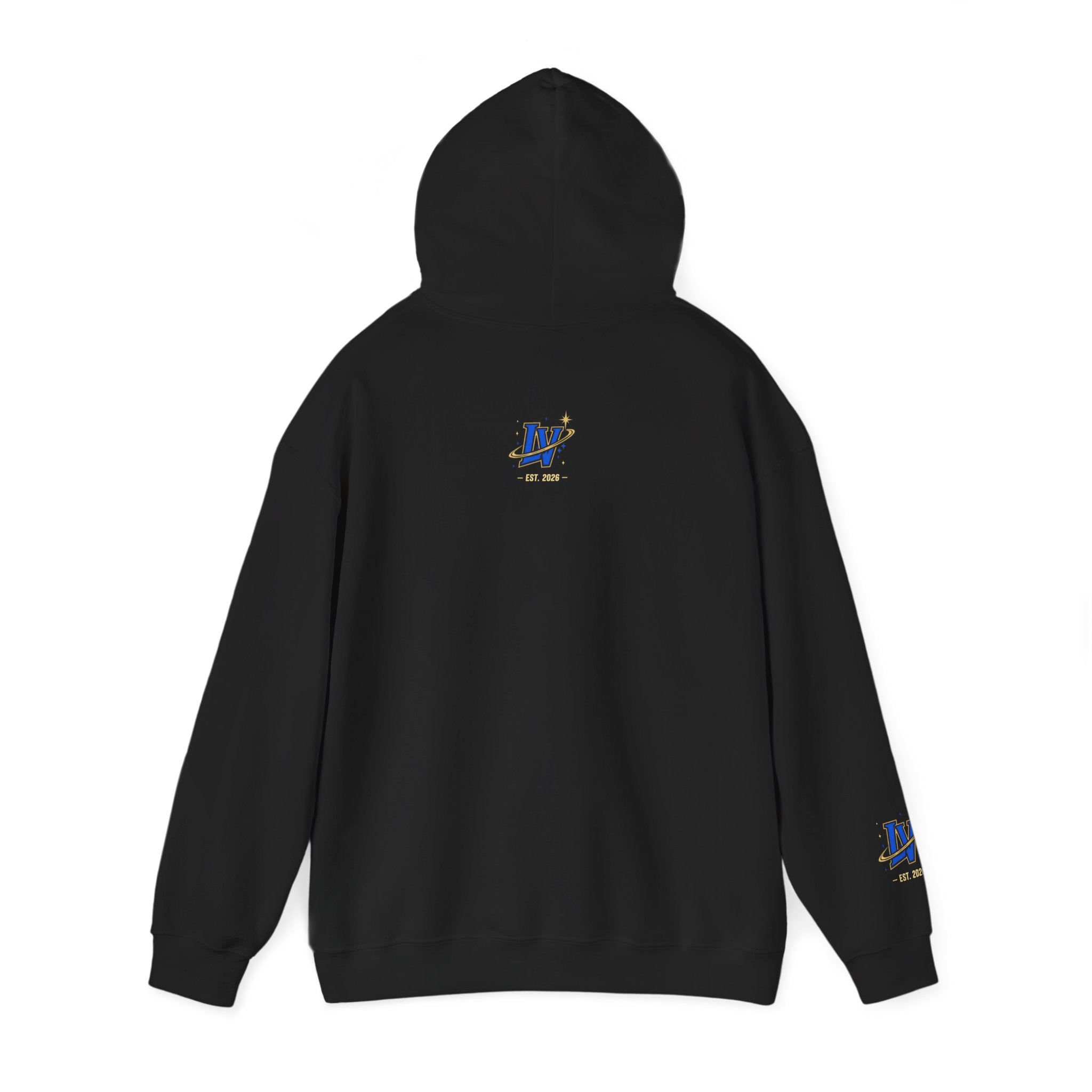 Space Racer Hoodie – "Let's Blast Off" Retro Rocket Sweatshirt