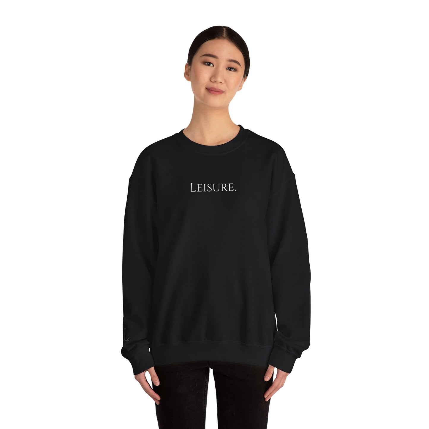 Leisure. Crewneck Sweatshirt — Minimal Relaxed Lifestyle Pullover