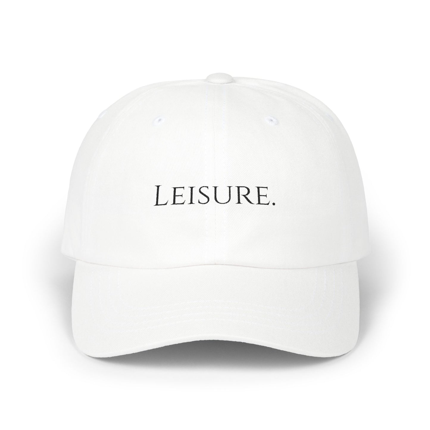 Leisure. Embroidered Classic Dad Cap