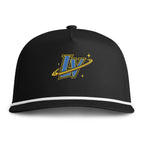 Sunwashed Rope Cap - Retro LV Planet Logo Baseball Hat