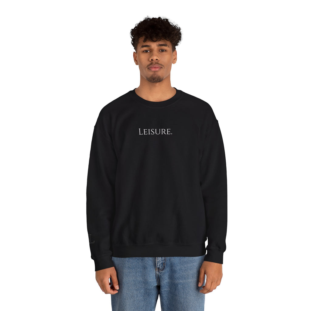 Leisure. Crewneck Sweatshirt — Minimal Relaxed Lifestyle Pullover