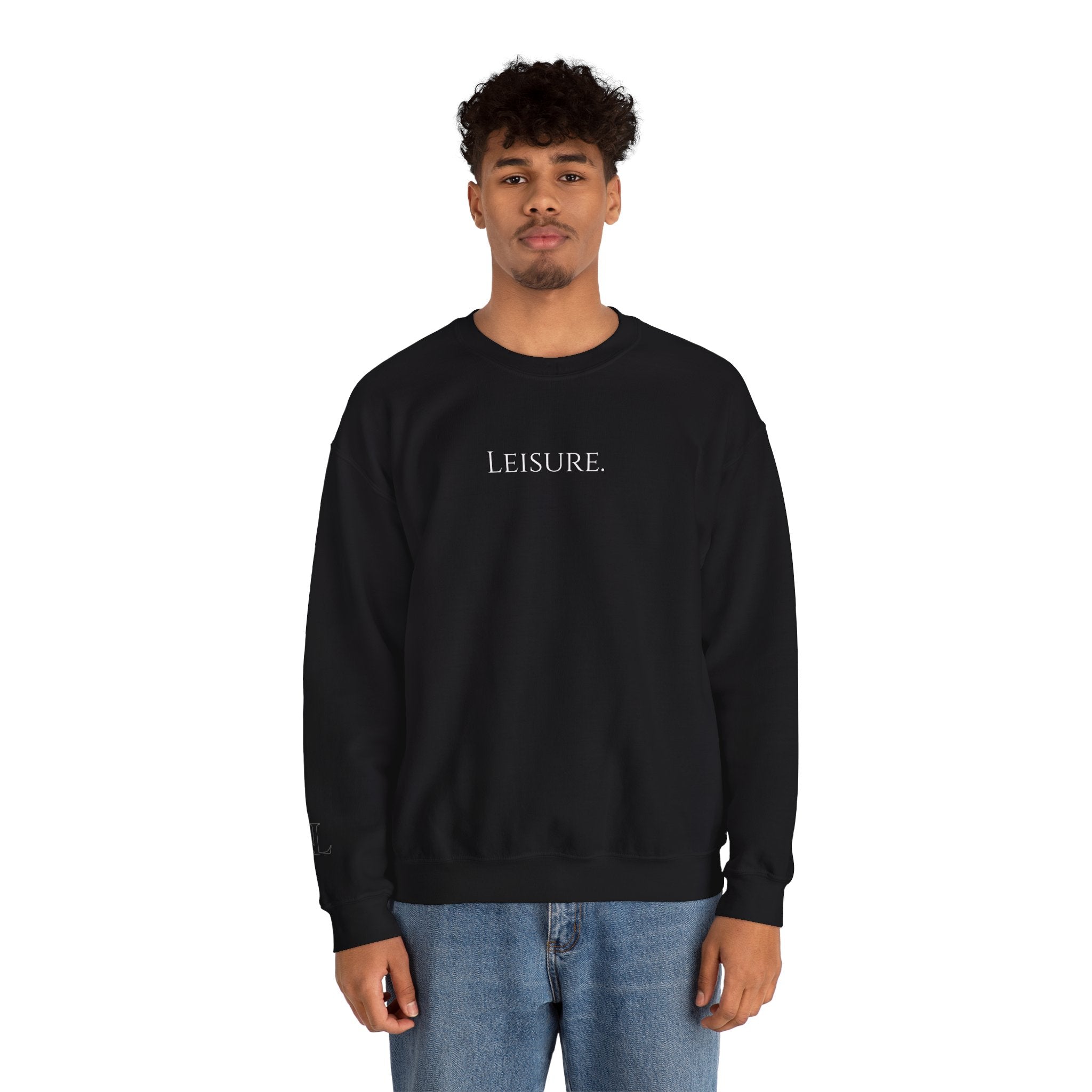 Leisure. Crewneck Sweatshirt — Minimal Relaxed Lifestyle Pullover