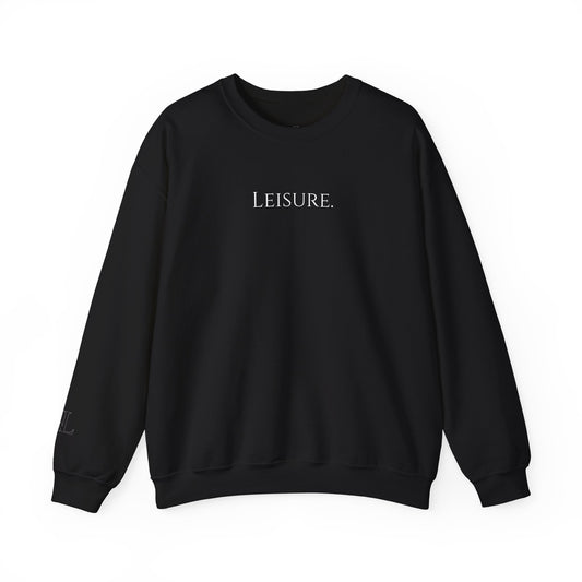 Leisure. Crewneck Sweatshirt — Minimal Relaxed Lifestyle Pullover