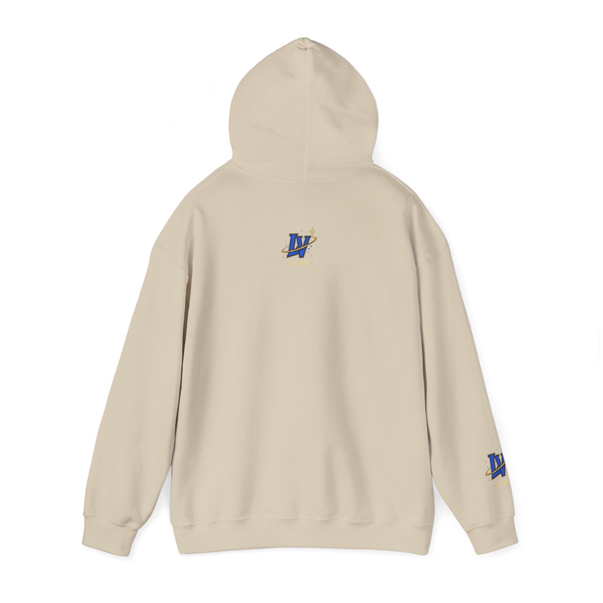 Space Racer Hoodie – "Let's Blast Off" Retro Rocket Sweatshirt