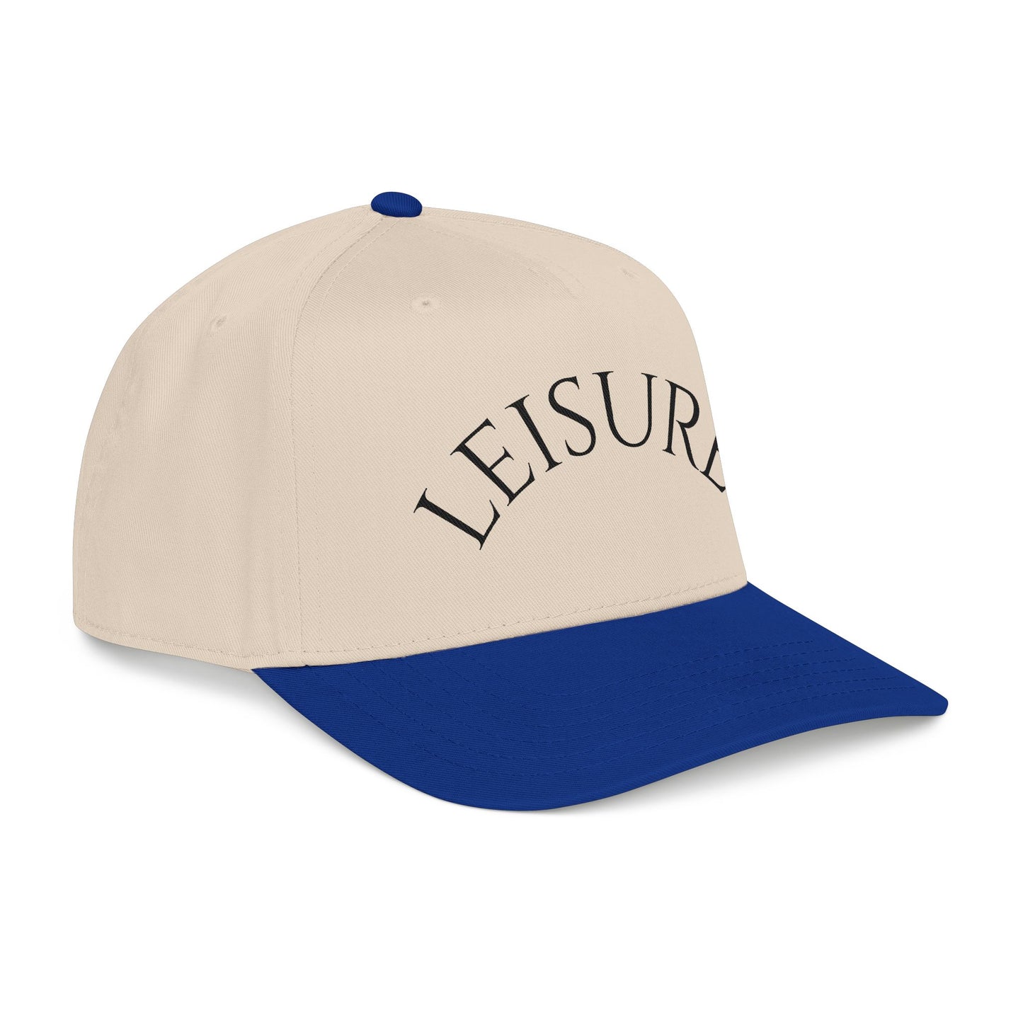 Leisure Embroidered Baseball Cap — Casual Everyday Mid-Profile Hat