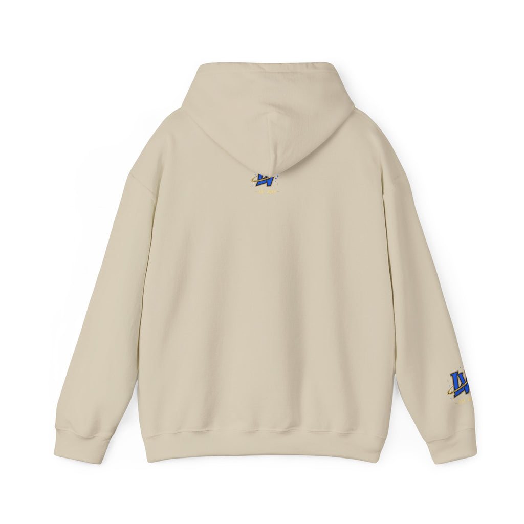 Space Racer Hoodie – "Let's Blast Off" Retro Rocket Sweatshirt