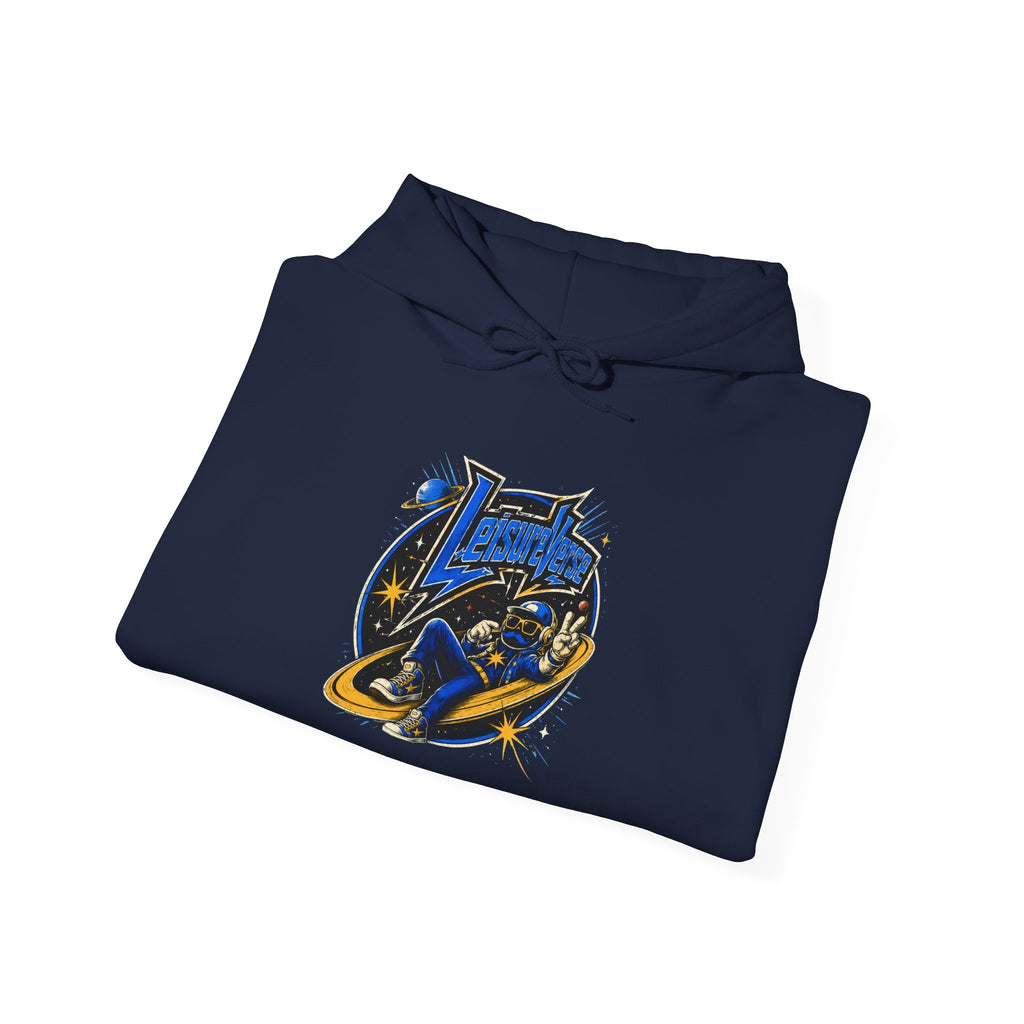 Space Racer Hoodie – "Let's Blast Off" Retro Rocket Sweatshirt