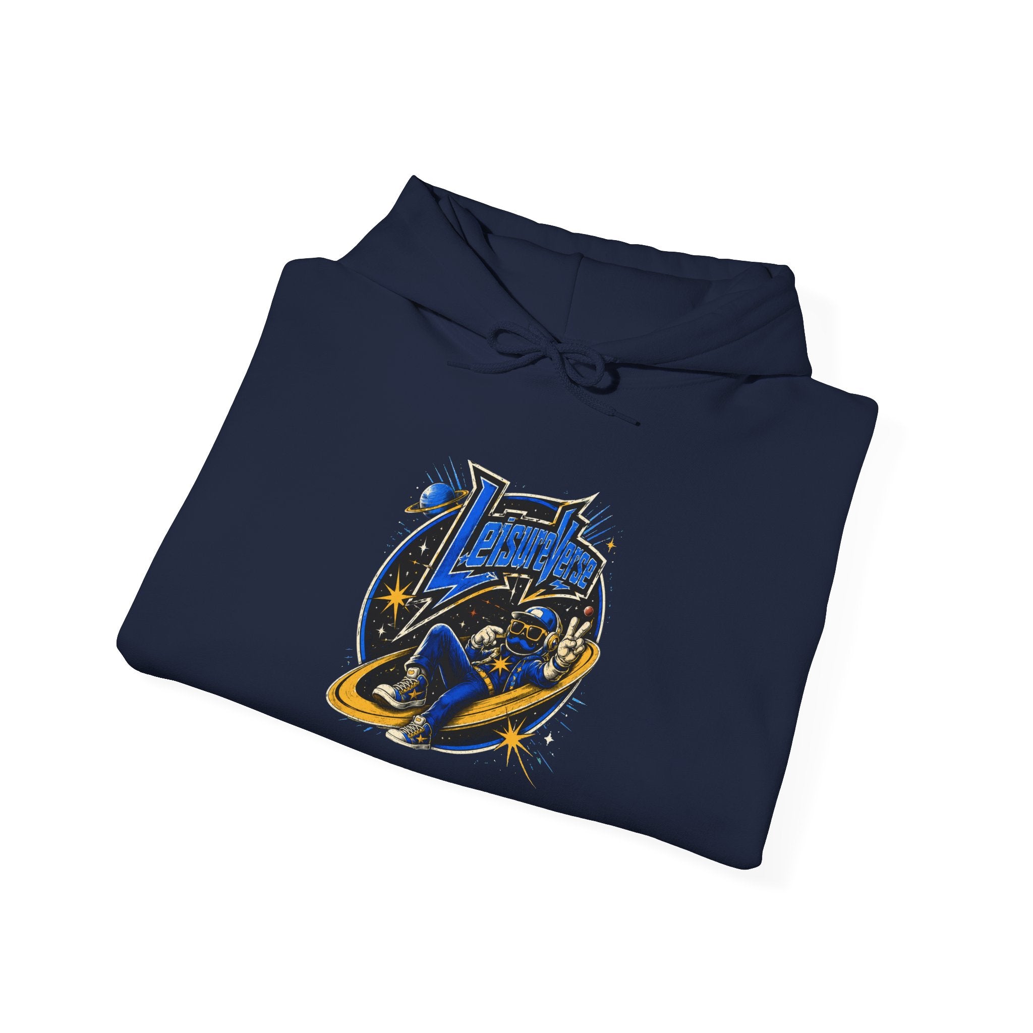 Space Racer Hoodie – "Let's Blast Off" Retro Rocket Sweatshirt